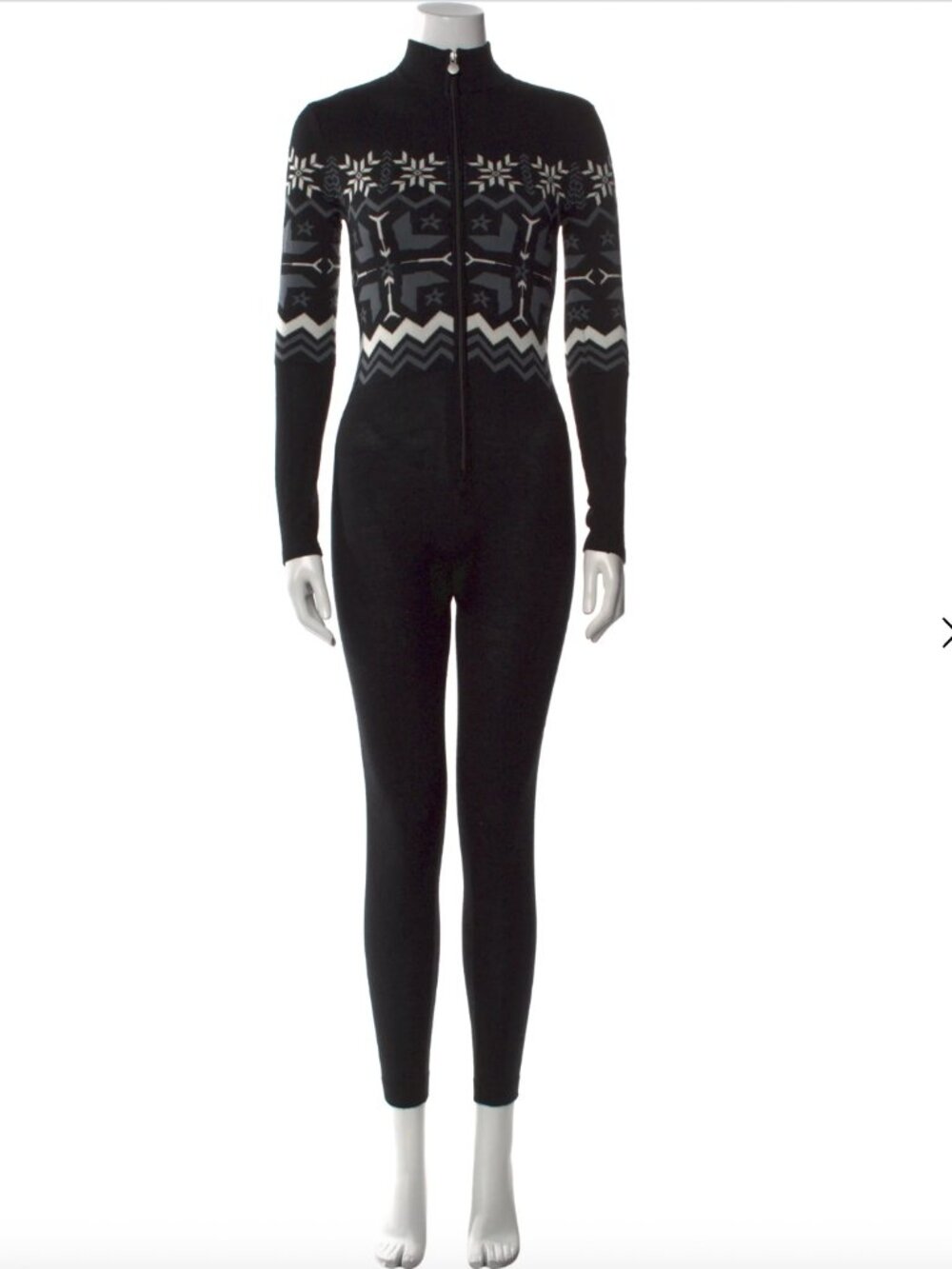 Perfect Moment Merino Wool Mock Neck Jumpsuit